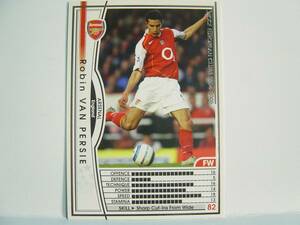 WCCF 2004-2005 EXTRA 白 ロビン・ファン・ペルシー　Robin van Persie 1983 Dutch　Arsenal FC England 04-05 Panini