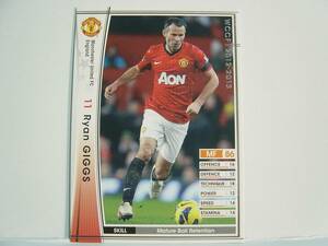 WCCF 2012-2013 EXTRA 白 ライアン・ギグス　Ryan Giggs 1973 Wales　Manchester Utd England 12-13 Extra Card