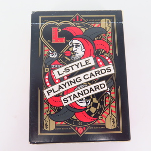 489定● 美品 L-STYLE STANDARD 送料無料【検: PLAYING CARDS ENJOY LIFE LOVE LUCK トランプ 】