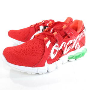 新品◆ASICS×Coca Cola◆スポーツスタイル ゲル クァンタム 90 トウキョウ 26.0cm レッド◆アシックス コカ・コーラ スニーカー◆J193