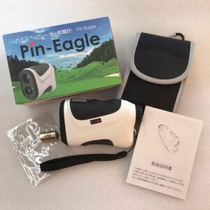  ●【即決価格】【レーザー距離計】Pin-Eagle ピンイーグル／ハイスペックレーザー距離計／箱・取扱説明書有り／中古