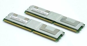 SAMSUNG PC2-5300 FB-DIMM ECC 512MB 2枚計1GB