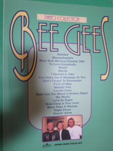 ビージーズ bee gees　ピアノコレクション piano collection　初版