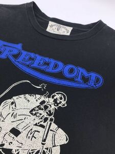 SUGAR CANE シュガーケーン　半袖MISTER FREEDOMミスターフリーダム　Teeシャツ　黒　L フリーホイラーズ　トイズマッコイ