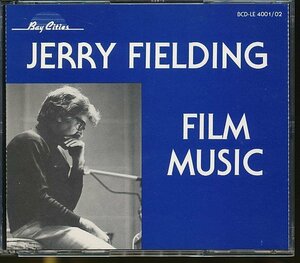 JA705●【送料無料】「ジェリー・フィールディング作品集(JERRY FIELDING FILM MUSIC)」2枚組CD(2CD) Bay Cities盤/追跡者、メカニック 他