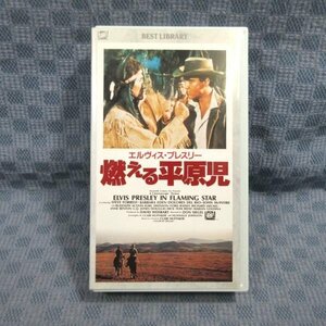 M674●CFT-1173/主演：エルヴィス・プレスリー 監督：ドン・シーゲル「燃える平原児」VHSビデオ