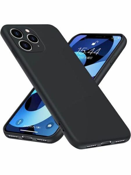 K-64 iPhone 11 Pro Max ケース 米軍MIL規格取得 柔軟TPU液体シリコン 耐衝撃 カメラ保護 衝撃吸収 Qi充電 ワイヤレス充電 黒 WY24-07 CP