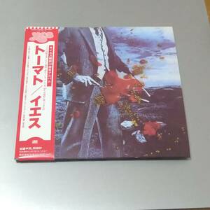 紙ジャケ　 　SHM-CD　　　YES　　 /　　TORMATO　　　　 紙ジャケット　　　　　国内盤
