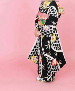 * long-sleeved kimono set No153- stock disposal sale 