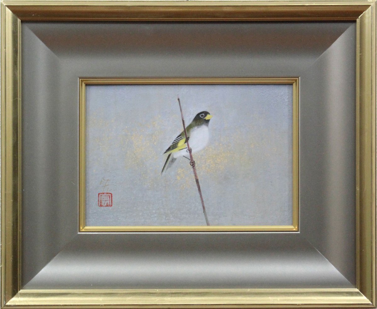لوحة هيروشي نونوتشي هيوا اليابانية [أصلية مضمونة] لوحة - معرض هوكايدو, تلوين, اللوحة اليابانية, الزهور والطيور, الحياة البرية