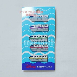 [ prompt decision / free shipping ] Disney resort line pin badge Disey RESORT LINE mono rail Mickey 