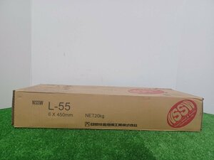 【】未使用品】NSSW 溶接棒 L-55 6X450㎜ 5㎏X4箱 20Kg 手工具 未使用品/ITXV0NACSJNS