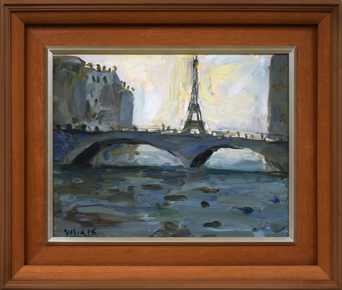 ヤフオク! -「paris”*~*」(自然、風景画) (油彩)の落札相場・落札価格