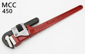 [ unused goods ] pine . ironworking place MCC M si-si- pipe wrench 450