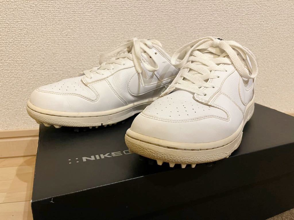 希少 NIKE DUNK NG SL US8 JP26cm ホワイト×エナメル ナイキ ダンク