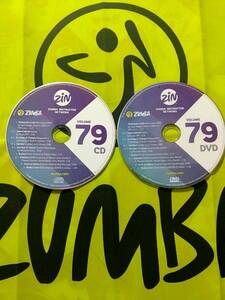 即決！　ZUMBA　ズンバ　ZIN79　CD＆DVD　インストラクター専用