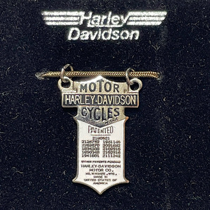 80s ハーレーダビッドソン オフィシャル ネックレス ビンテージ ペンダントトップ Harley Davidson 当時物新品デッドストック 台紙付きの画像2