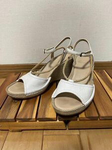 clarks クラークス サンダル(white) EUR37.1/2