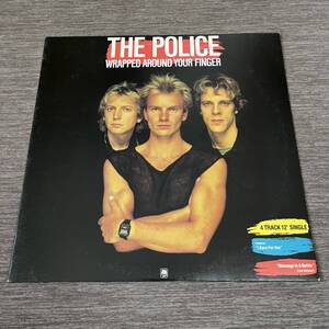 【国内盤】THE POLICE WRAPPED AROUND YOUR FINGER ポリス /LP レコード / AMP18051 / ライナー有 / 洋楽ロック /