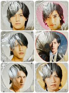 Ryo Nishikido Kanjani Eight и News Era Office's Johnbo's Office Jumbo Fan Set из 6 штук новых нераскрытых