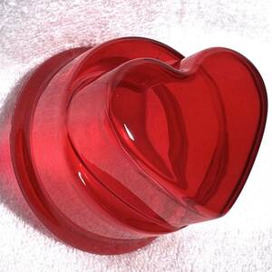  marker lens Heart type red original clear type 1 piece LED lamp exclusive use Isuzu saec Fuso UD etc. objet d'art also 