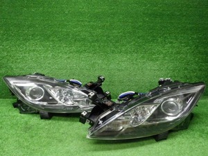 マツダ GH系 アテンザ 前期 ヘッドライト左右 HID 100-41033 6 230602039