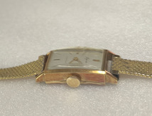 ■ Pyron スイス 19石（18K / 0.750 刻印）手巻き アンティーク レディース腕時計 ■_画像4