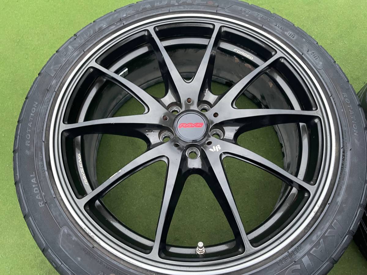 ◇ 希少!レイズ RAYS VOLK Racing G25 鍛造◇18x7.5J+48/PCD:100/5穴