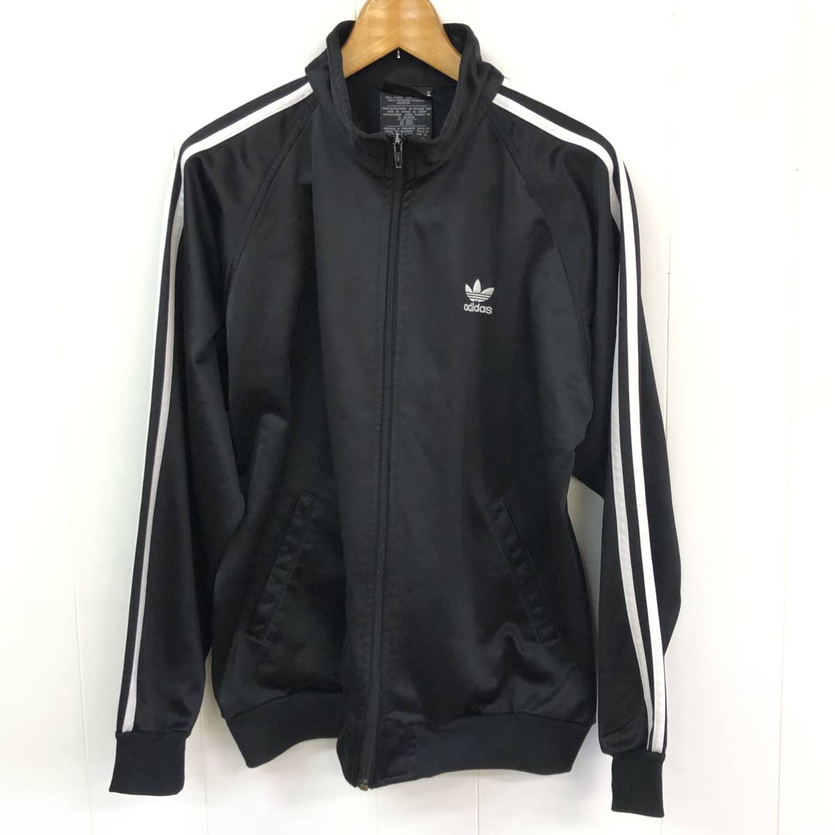 adidas トラックトップ M ブラック 黒 アディダス ジャージ ジャケット