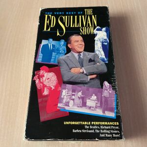 「Very Best of the Ed Sullivan Show 」VHS ビデオテープ、英語版、日本発売なし、未DVD化、激レア、エド・サリヴァン・ショー・ベスト