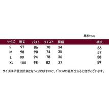 ワンピース 入学式 卒業式 卒園式 成人式 通勤 長袖 立ち襟 おしゃれ レディース ゴールドボタン パーティードレス 結婚式 S-XLサイズ_画像10