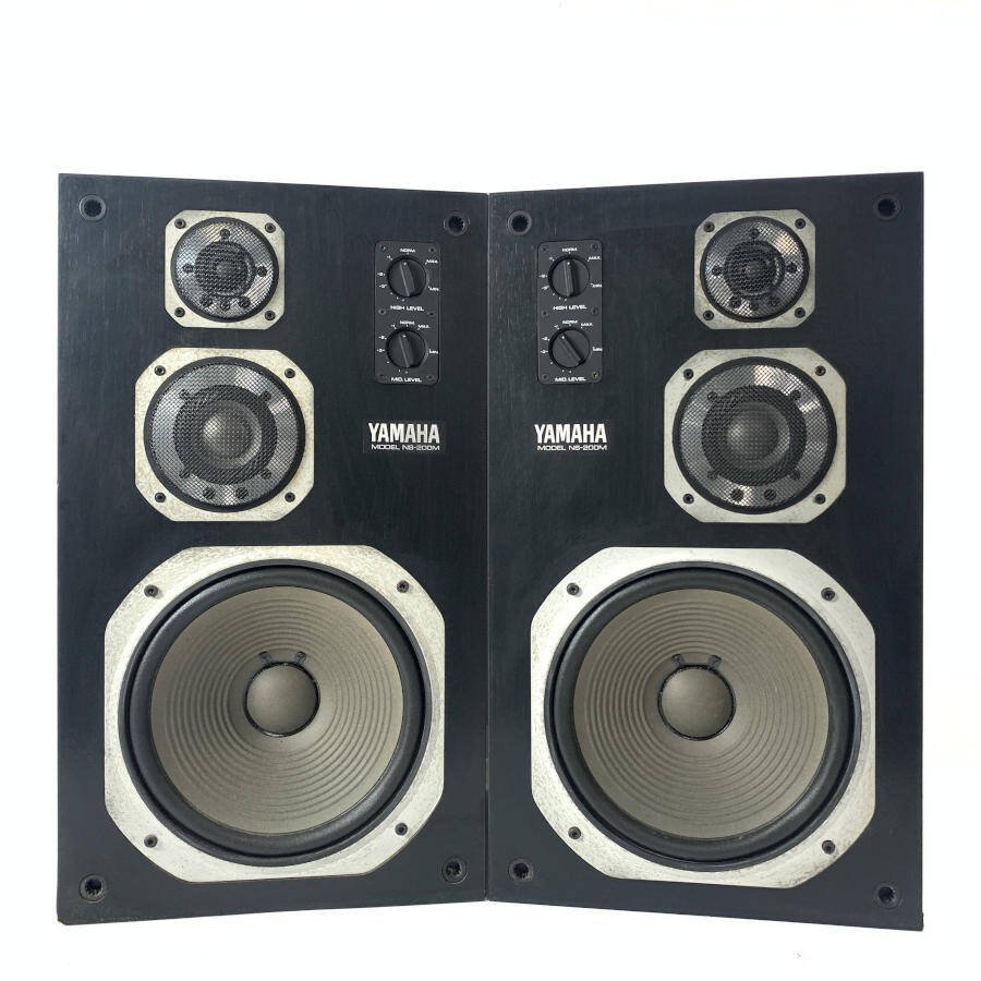 YAMAHA ヤマハ NS-200M ブックシェルフ型 3way スピーカー ネット