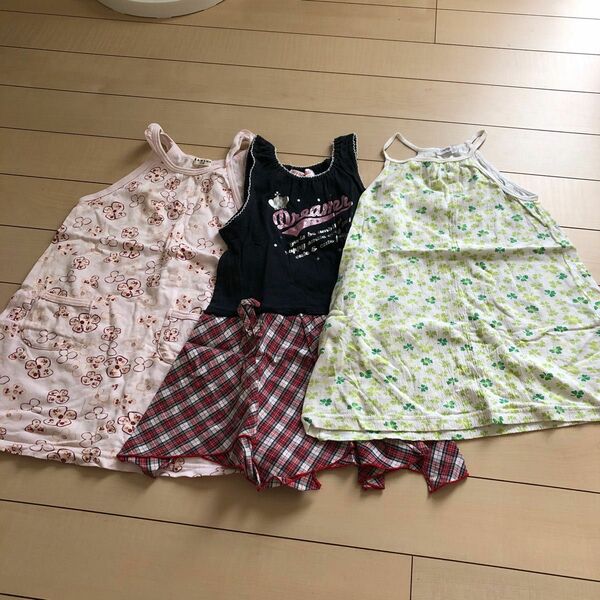 女の子ワンピース　BRANSHES、ELFINDOLL KIDS、サイズ110