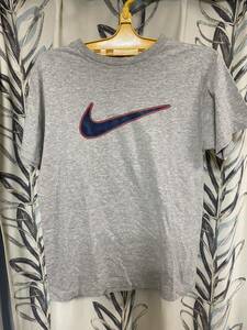 NIKEナイキのスウォッシュロゴ90年代ヴィンテージTシャツ　送料無料