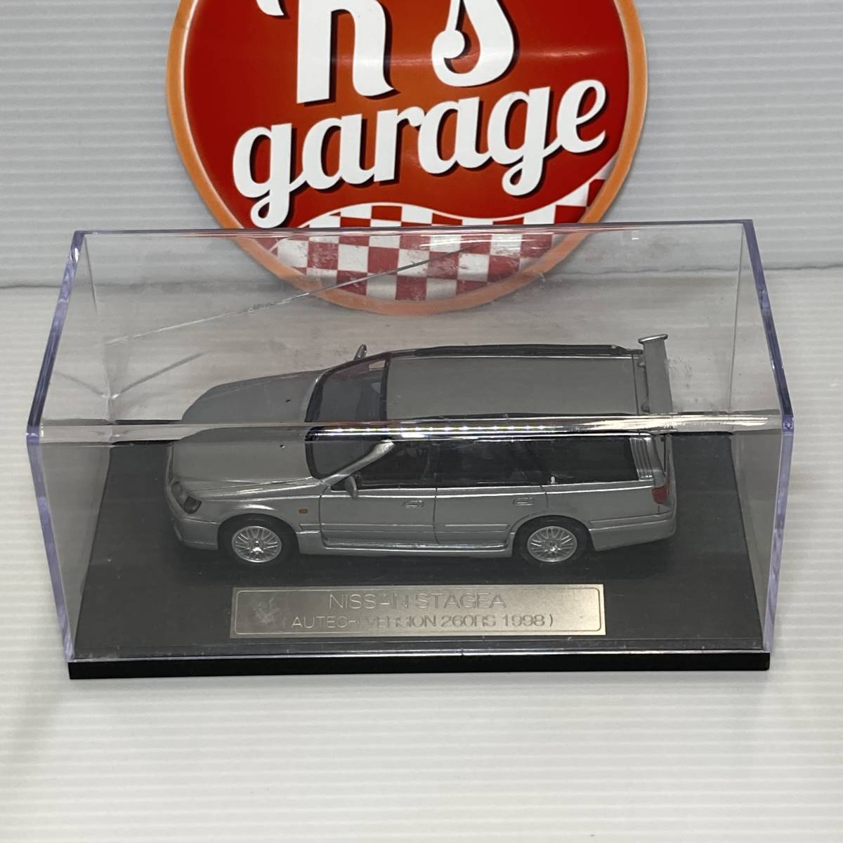 1/43 ハイストーリー 日産 ステージア オーテック シルバー 260RS 1998