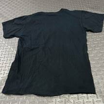 US 米軍放出品　Tシャツ　BLACK ランニング　スポーツ　おしゃれ　LARGE (INV Q58)_画像5