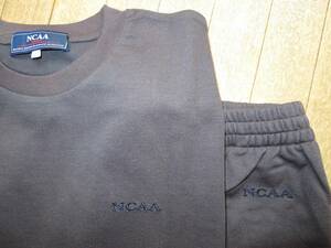 デサント SWEAT 上下セット NCAA サイズＯ 51％OFF 定価14200円 ☆ DESCENTE スウェット 吸汗性 速乾性 快適性 春・夏・秋用 セットアップ!