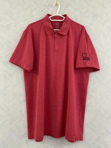 美品 UNIQLO 2020 ポロシャツ サイズXL ノベルティ 非売品 ユニクロ テニス ゴルフ