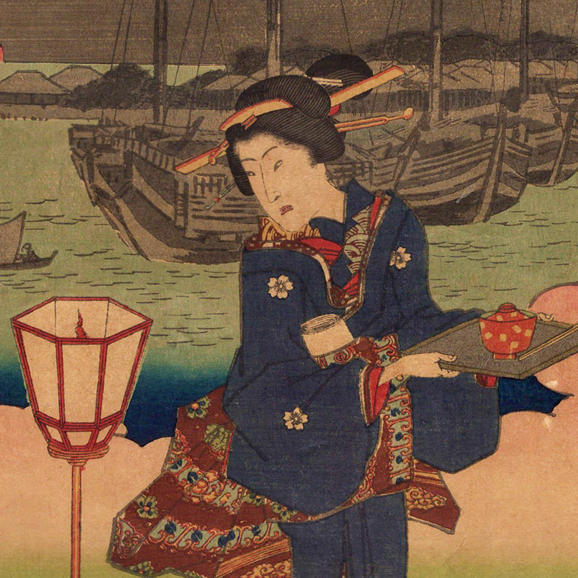 JChere雅虎拍卖代购:【浮世絵】歌川豊国 歌川広重「江戸自慢三十六興