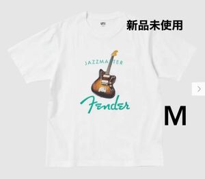 ユニクロ　フェンダー　tシャツ ジャズマスター　 ザブランズギター M ①
