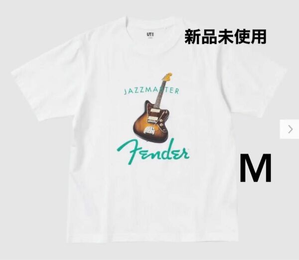 ユニクロ　フェンダー　tシャツ ジャズマスター　 ザブランズギター M ①