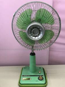 *.YS2207* secondhand goods TOSHIBA retro electric fan Showa Retro Toshiba H-30P30G electric fan collection that time thing ECM