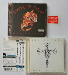 MOTLEY CRUE NEW TATTOO 2CD LIVE SAINTS OF LOS ANGELES DVD モトリー・クルー セインツ・オブ・ロスアンゼルス SHM-CD 限定盤