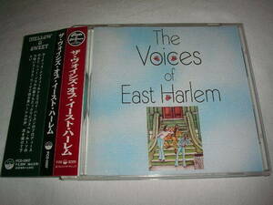 【PCD-2907】ザ・ヴォイシズ・オブ・イースト・ハーレム/The Voices Of East Harlem 帯付き Curtis Mayfield Leroy Hutson produce