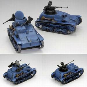 ガールズ＆パンツァー リボンの武者 チーム「鬼」九四式軽装甲車 スーパー改＆無人砲塔仕様 41113 1/35スケール プラモデル [ 新品 ]