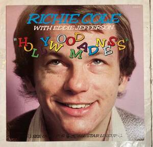 LP レコード 国内盤 インサート付 Richie Cole Hollywood Madness リッチー・コール ハリウッド・マッドネス K22P-6014