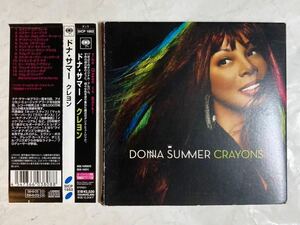 CD 国内盤 帯付 Donna Summer - Crayons SICP 1882 ドナ・サマー クレヨン