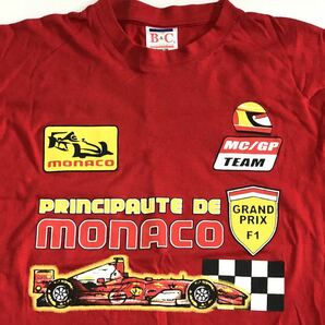 ◎ MONACO GRAND PRIX Tシャツ Sサイズ F1 MC/GP TEAM・world championship FORMULA ONE モナコ グランドプリックス レーシングチームの画像2