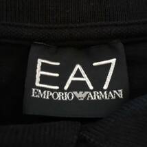 ★EMPORIO ARMANI / EA7 アルマーニ ！レディース ポロシャツ　ブラック　サイズ：M【古着】_画像5