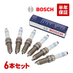 BOSCH スパークプラグ ダブルプラチナ 6本セット 1台分 出荷締切18時 BMW F20 F22 F30 F31 F33 F32 G30 G31 G32 G11 G12 G02 12120040551